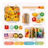 Jerry Giraffe Busy Book for Ages 1-3 – Fine Motor Skills Development | Educational Toy