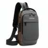 Anti-Theft Fashion Traveling Bag FB-01 – Black & Golden | Stylish & Secure Travel Bag