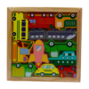 3D Wooden Vechile Puzzle Set | Creative Montessori Educational Tangram Toy (CZ-0024-2)