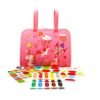 Unicorn Montessori Educational Toy Book – Pink | Interactive Learning Book for Kids